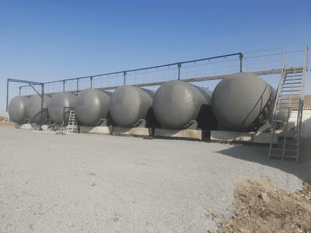 Хранение газа и СУГ